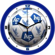 Air Force Falcons Soccer Wall Clock