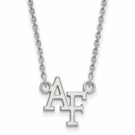 Air Force Falcons Sterling Silver Small Pendant Necklace