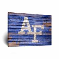 Air Force Falcons Weathered Canvas Wall Art