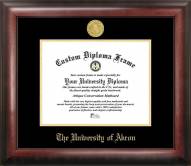 Akron Zips Gold Embossed Diploma Frame