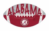 Alabama Crimson Tide 12" Football Cutout Sign