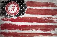 Alabama Crimson Tide 17" x 26" Flag Sign