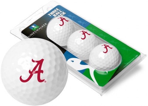 Alabama Crimson Tide 3 Golf Ball Sleeve
