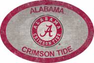 Alabama Crimson Tide 46" Team Color Oval Sign