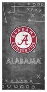 Alabama Crimson Tide 6" x 12" Chalk Playbook Sign