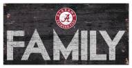Alabama Crimson Tide 6" x 12" Family Sign