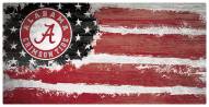 Alabama Crimson Tide 6" x 12" Flag Sign