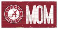 Alabama Crimson Tide 6" x 12" Mom Sign