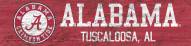 Alabama Crimson Tide 6" x 24" Team Name Sign