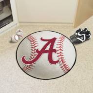 Alabama Crimson Tide "A" Baseball Rug