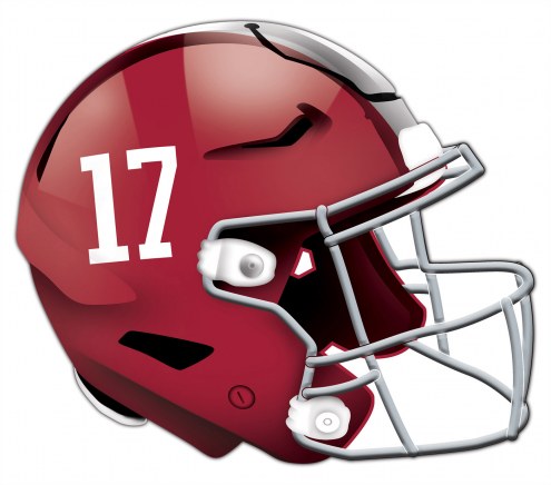 Alabama Crimson Tide Authentic Helmet Cutout Sign