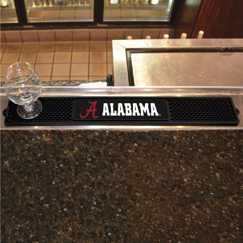 Alabama Crimson Tide Bar Mat