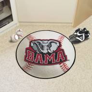 Alabama Crimson Tide Baseball Rug