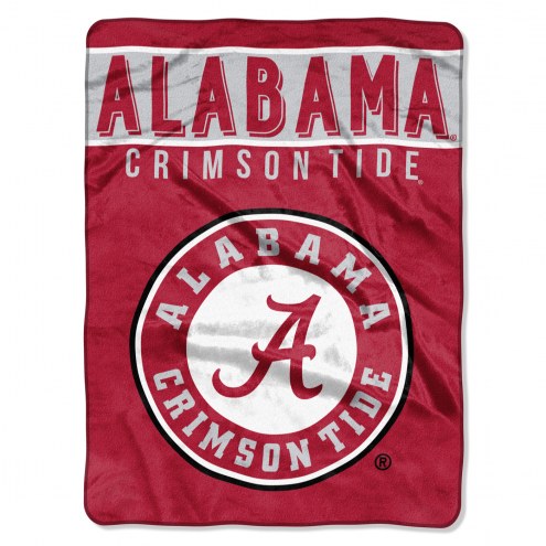 Alabama Crimson Tide Basic Raschel Blanket