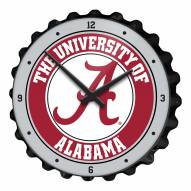 Alabama Crimson Tide Bottle Cap Wall Clock