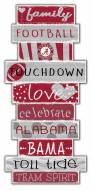 Alabama Crimson Tide Celebrations Stack Sign