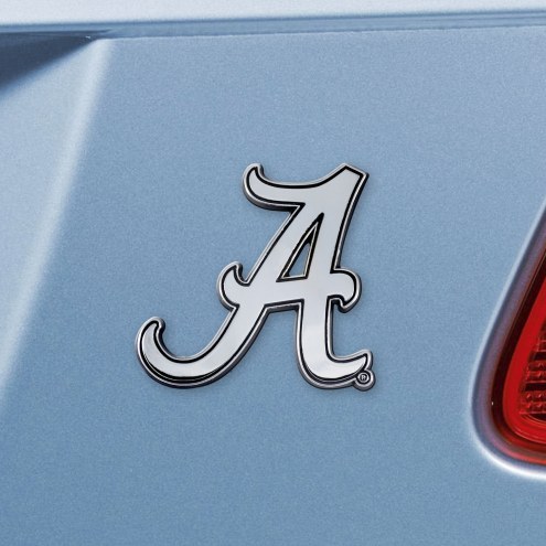 Alabama Crimson Tide Chrome Metal Car Emblem
