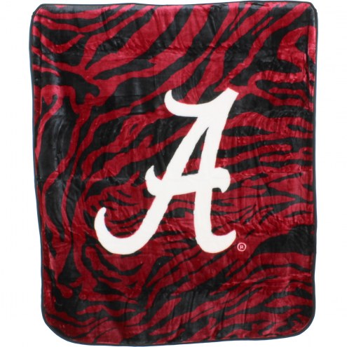 Alabama Crimson Tide Raschel Throw Blanket