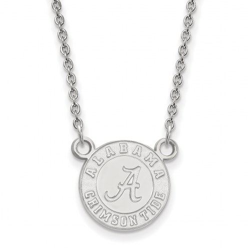 Alabama Crimson Tide Sterling Silver Small Pendant Necklace