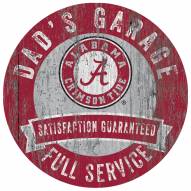 Alabama Crimson Tide Dad's Garage Sign
