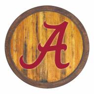Alabama Crimson Tide "Faux" Barrel Top Sign