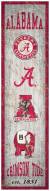 Alabama Crimson Tide Heritage Banner Vertical Sign