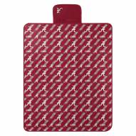 Alabama Crimson Tide Hex Stripe Picnic Blanket