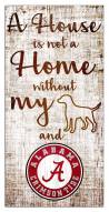 Alabama Crimson Tide House is Not a Home Sign