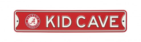 Alabama Crimson Tide Kid Cave Street Sign