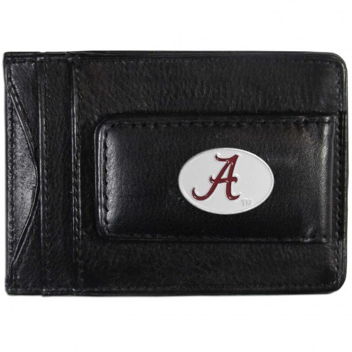 Alabama Crimson Tide Leather Cash & Cardholder