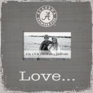 Alabama Crimson Tide Love Picture Frame