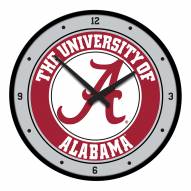 Alabama Crimson Tide Modern Disc Wall Clock