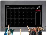 Alabama Crimson Tide Monthly Chalkboard with Frame