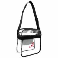 Alabama Crimson Tide NCAA Clear Crossbody Carry-All Bag