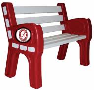 Alabama Crimson Tide Park Bench