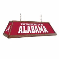 Alabama Crimson Tide Premium Wood Pool Table Light