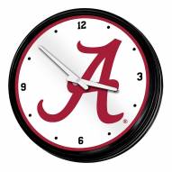 Alabama Crimson Tide Retro Lighted Wall Clock