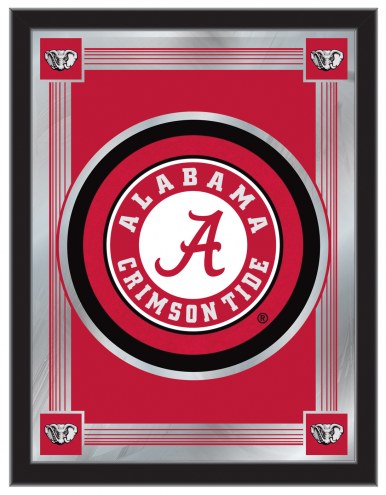 Alabama Crimson Tide Script Logo Mirror
