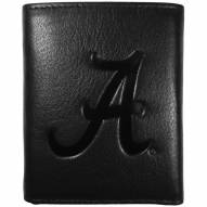 Alabama Crimson Tide Embossed Leather Tri-fold Wallet