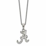 Alabama Crimson Tide Stainless Steel Pendant Necklace
