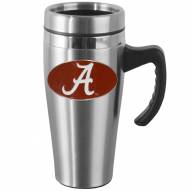 Alabama Crimson Tide Steel Travel Mug w/Handle