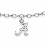 Alabama Crimson Tide Sterling Silver Anklet