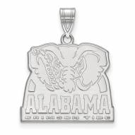 Alabama Crimson Tide Sterling Silver Large Pendant
