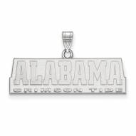Alabama Crimson Tide Sterling Silver Medium Pendant