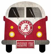 Alabama Crimson Tide Team Bus Sign