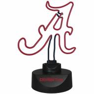 Alabama Crimson Tide Team Logo Neon Lamp