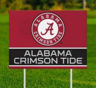 Alabama Crimson Tide Team Name Yard Sign