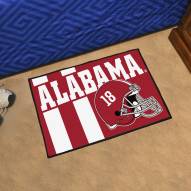 Alabama Crimson Tide Uniform Inspired Starter Rug