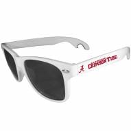 Alabama Crimson Tide White Beachfarer Bottle Opener Sunglasses