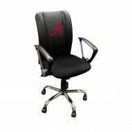 Alabama Crimson Tide XZipit Curve Desk Chair with A Logo